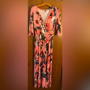 Floral maxi dress (can be maternity if want it)